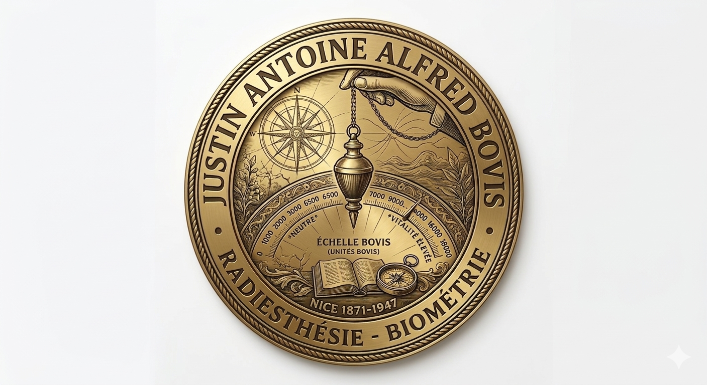 Justin Antoine Alfred Bovis medallion