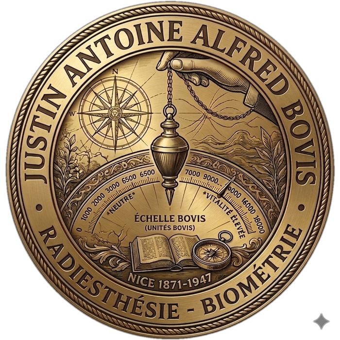 Justin Antoine Alfred Bovis medallion
